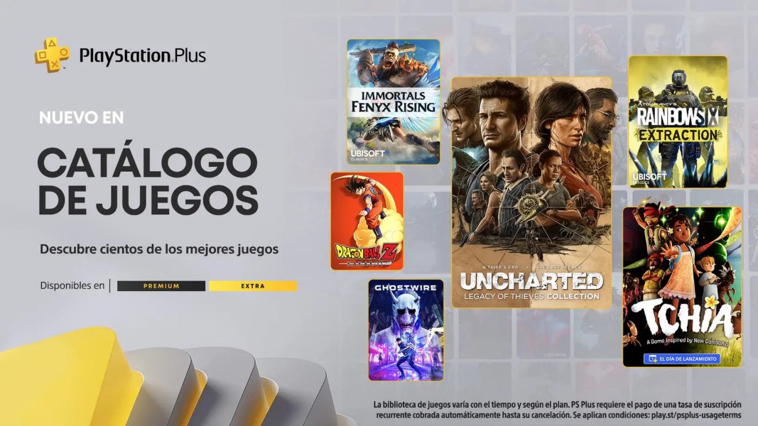 PlayStation Plus para el mes de marzo: juegazos que se unen sin coste adicional