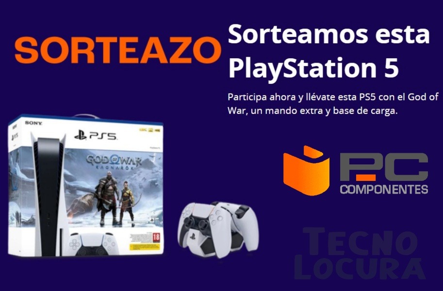 PlayStation 5 SORTEO Una PS5 con God of War, mando extra y base de carga puede ser tuya