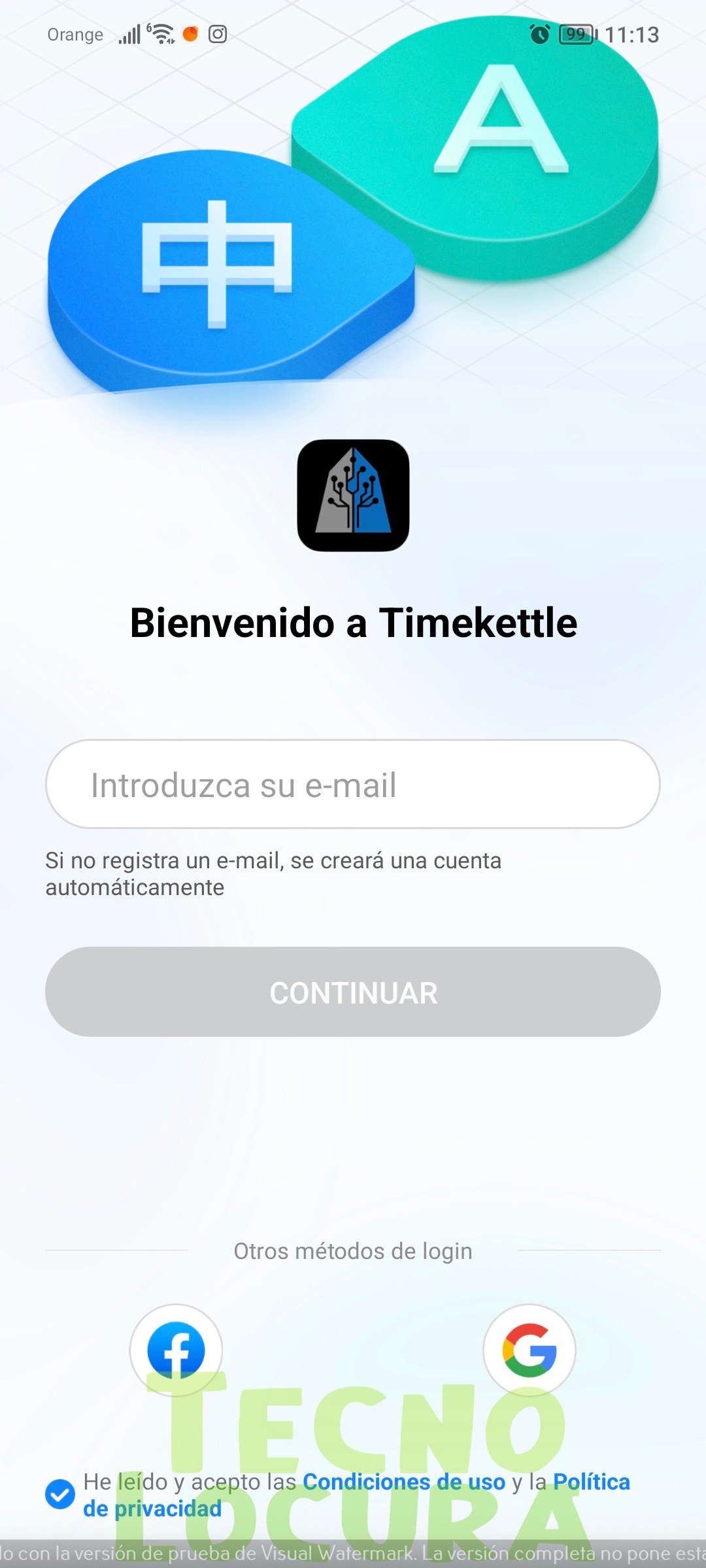 Timekettle APP - TecnoLocura