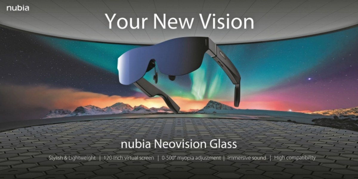 Nubia Neovision Glass: primeras AR Hi-Res Audio Quality y TÜVRheinlan