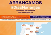 Días Naranjas de PcComponentes con descuentos de hasta el 45% Días Naranjas de PcComponentes con descuentos de hasta el 45%
