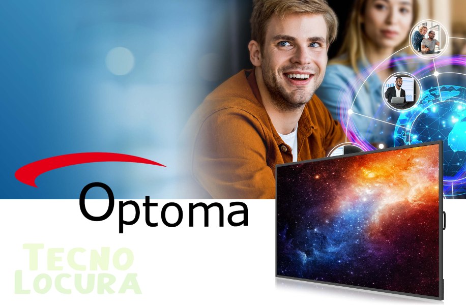 Optoma Connect une monitores LCD hasta 98” para entornos profesionales y educativos