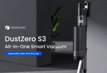 Proscenic DustZero S3 con base de vaciado innovadora y esterilización UV Proscenic DustZero S3 con base de vaciado innovadora y esterilización UV