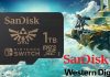 Nueva tarjeta SanDisk microSD para Nintendo Switch de ZELDA Nueva tarjeta SanDisk microSD para Nintendo Switch de ZELDA