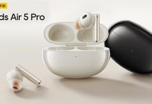 realme Buds Air 5 Pro con cancelación de ruido de 50 dB y batería ultra larga realme Buds Air 5 Pro con cancelación de ruido de 50 dB y batería ultra larga