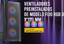 Antec AX20: torre con diseño de panel de malla inclinado Antec AX20: torre con diseño de panel de malla inclinado