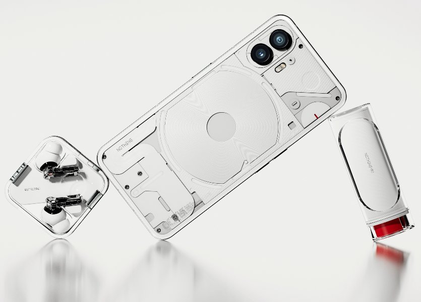 Nothing Phone (2) el mejorado y llamativo smartphone de trasera transparente