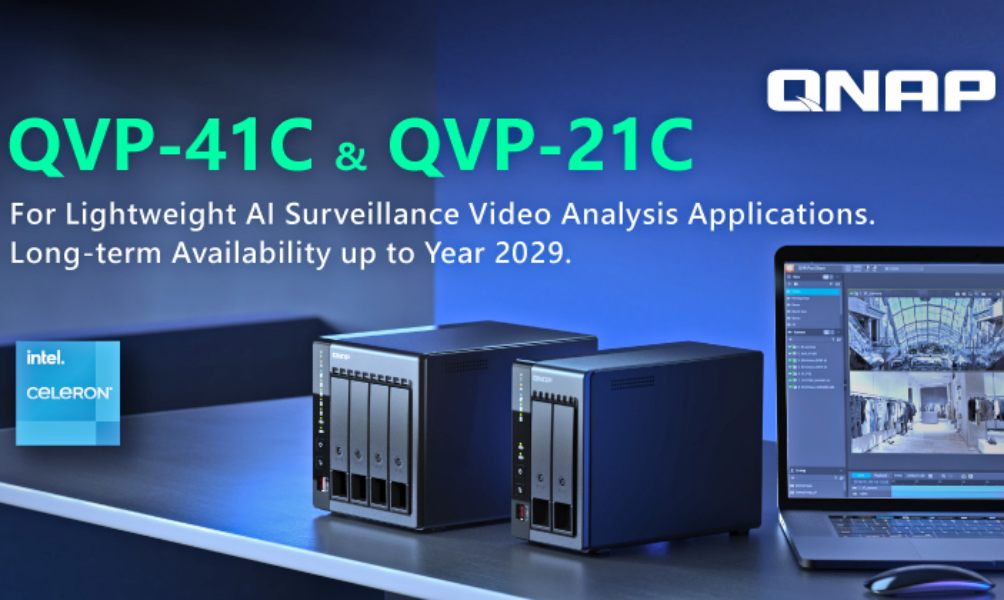 QNAP QVP-41C y QVP-21C nuevos servidores de vigilancia de red NVR