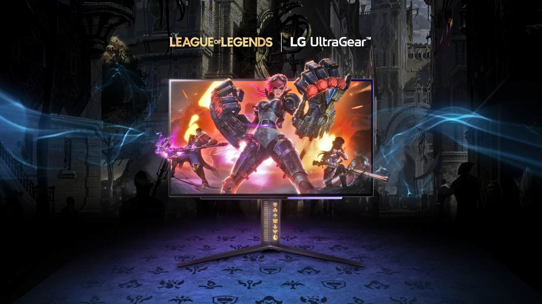 LG UltraGear edición limitada League of Legends OLED gaming
