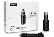 Shure MVX2U, interfaz audio digital para micrófonos XLR, DSP integrado Shure MVX2U, interfaz audio digital para micrófonos XLR, DSP integrado
