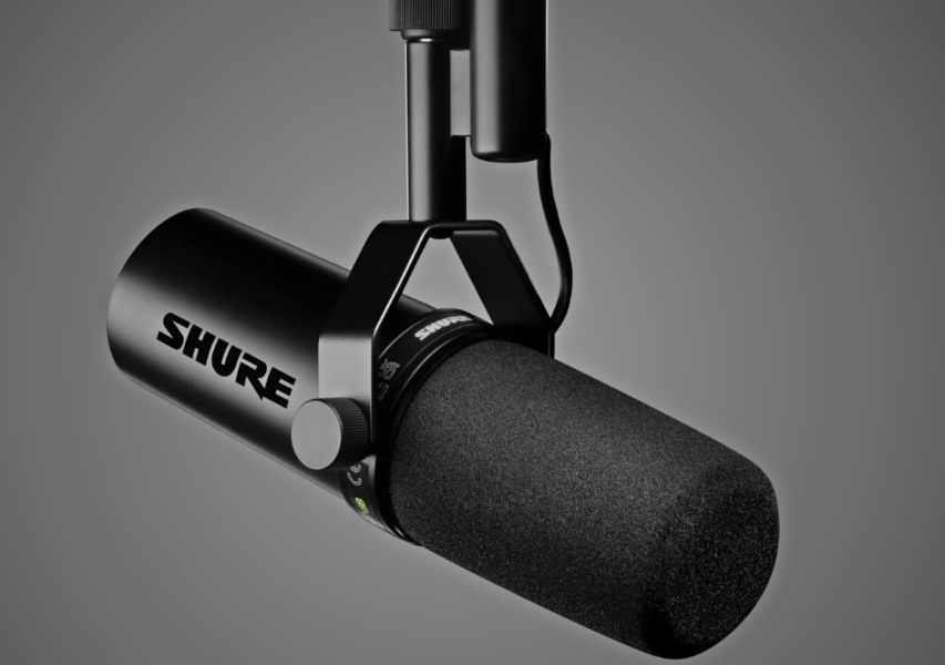Shure SM7dB con previo integrado: mayor ganancia y calidad