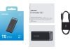 Samsung T5 EVO, SSD portátil 8TB protegido de caídas hasta 2 metros Samsung T5 EVO, SSD portátil 8TB protegido de caídas hasta 2 metros
