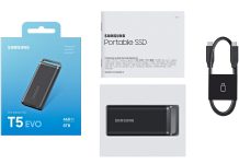 Samsung T5 EVO, SSD portátil 8TB protegido de caídas hasta 2 metros Samsung T5 EVO, SSD portátil 8TB protegido de caídas hasta 2 metros