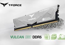 La primera memoria RAM ecológica de la industria: T-FORCE VULCAN ECO La primera memoria RAM ecológica de la industria: T-FORCE VULCAN ECO