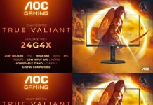 AOC GAMING 24G4X y 27G4X debutan con 180 Hz AOC GAMING 24G4X y 27G4X debutan con 180 Hz