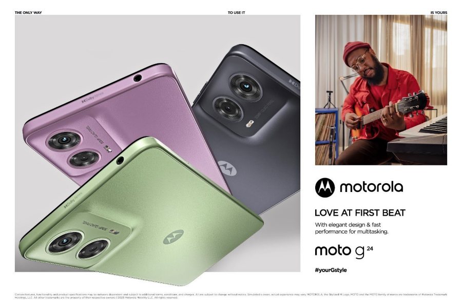 Motorola moto g24: diseñado para un gran rendimiento