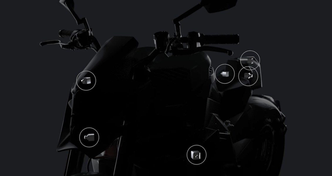 La primera motocicleta del mundo con sentido de la vista - Verge TS Ultra