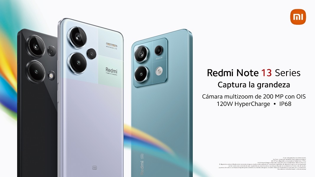 Redmi Note 13 Series cargada de innovación y diseño