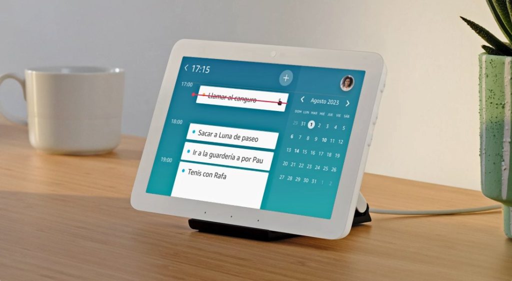Echo Hub, primer cuadro de mandos de Hogar digital