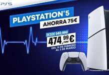 PlayStation 5 tendrá un descuento de 75€ ¡Ahora es el momento! PlayStation 5 tendrá un descuento de 75€ ¡Ahora es el momento de pillarla!