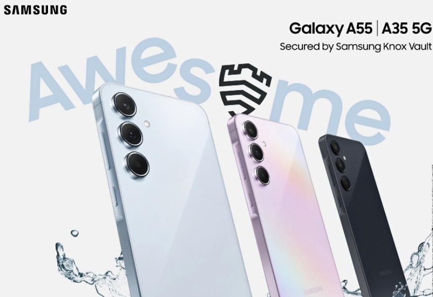 Galaxy A55 5G y Galaxy A35 5G