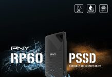 PNY RP60 con USB 3.2 Gen 2×2 Tipo-C SSD portátil PNY RP60 con USB 3.2 Gen 2x2 Tipo-C SSD portátil