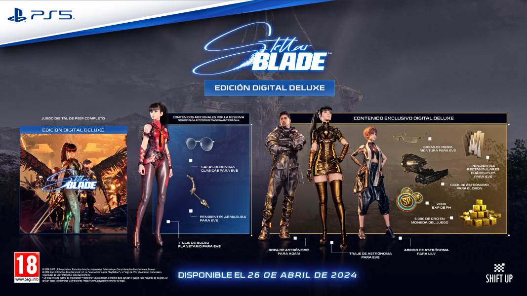 Stellar Blade tendrá demo GRATUITA el 29 de marzo