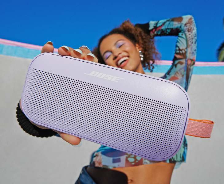 Bose SoundLink Flex Chilled Lilac: la tonalidad de la creatividad