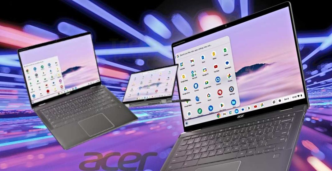 Acer Chromebook Plus portátiles premium con Google AI