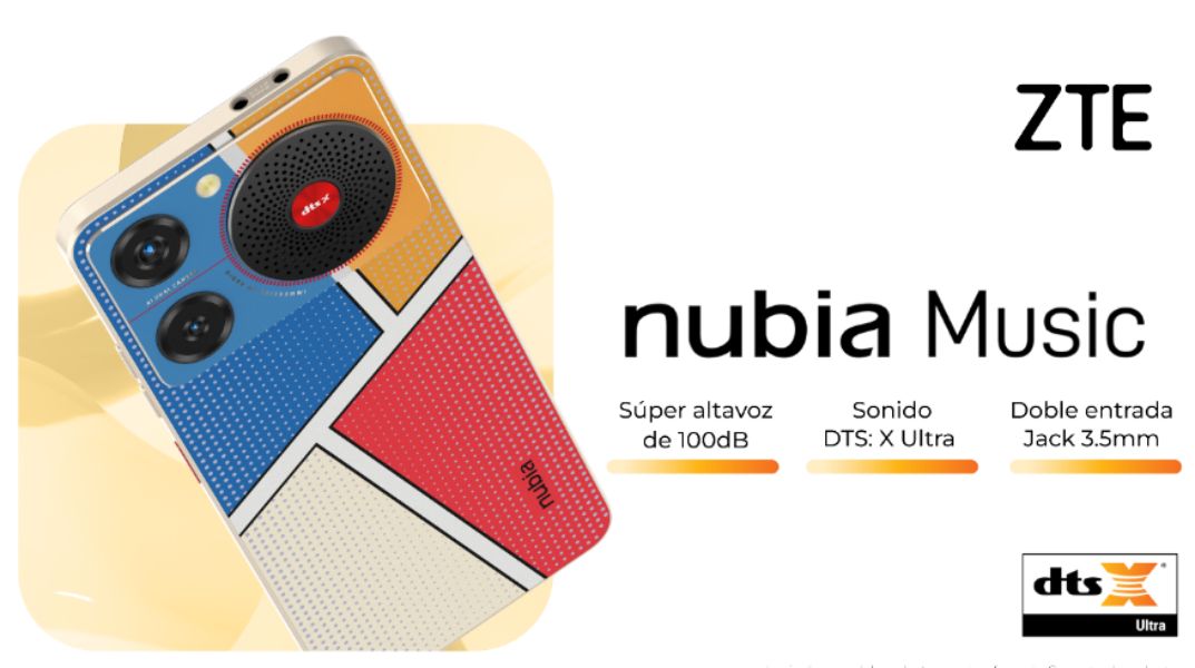 ZTE nubia Music para apasionados de la música llega a España