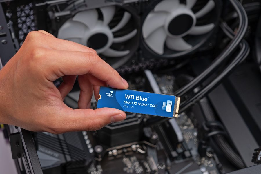 WD Blue SSD NVMe de 4TB dirigido a creadores de contenido