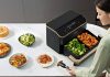 La única freidora de aire del mercado con 4 resistencias La única freidora de aire del mercado con 4 resistencias - COSORI Dual Blaze Twinfry Chef Edition