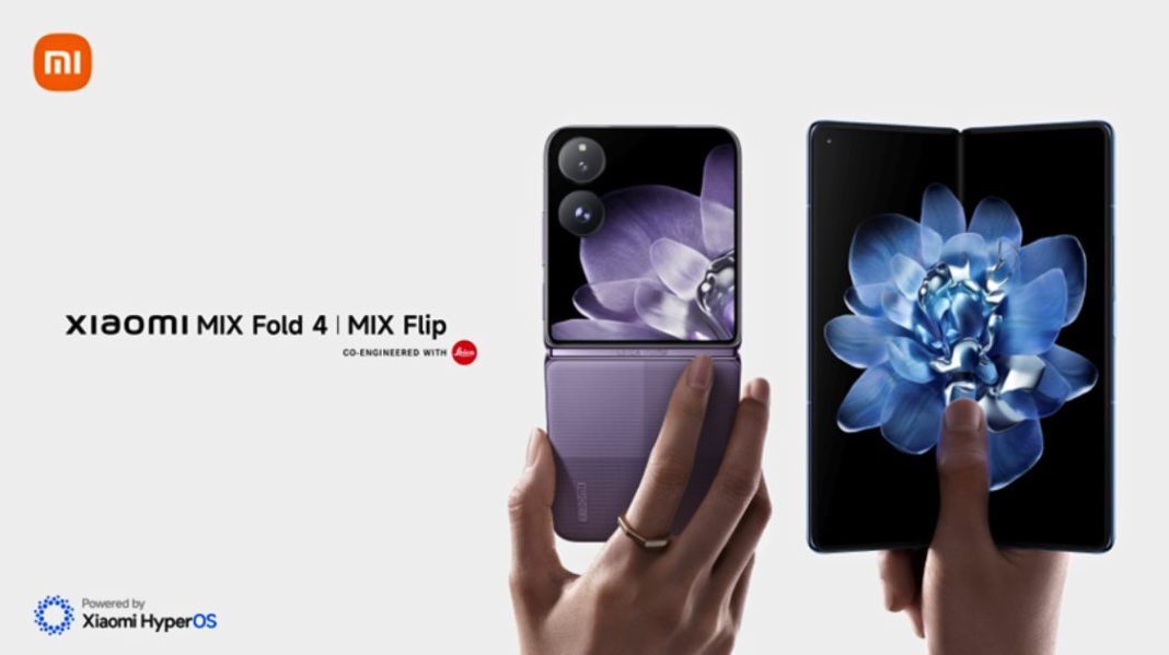 Xiaomi MIX Fold 4 y Xiaomi MIX Flip revolucionan el mercado de los plegables