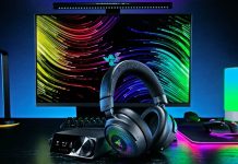 Razer Kraken V4 Pro pioneros gaming con OLED control hub Razer Kraken V4 Pro