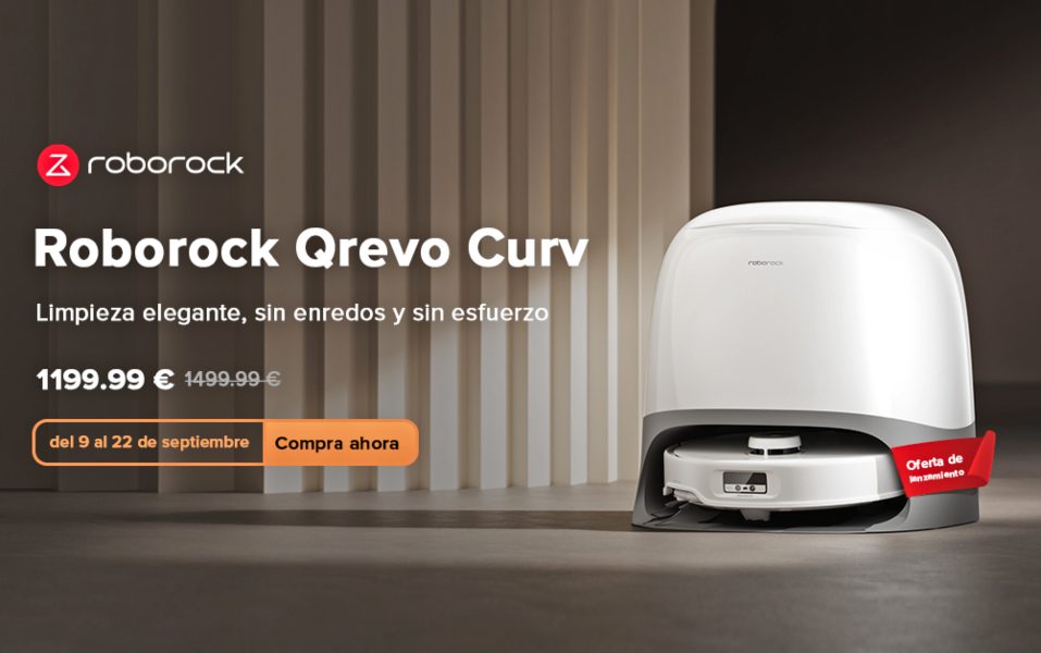 Roborock Qrevo Curv ya está disponible en España