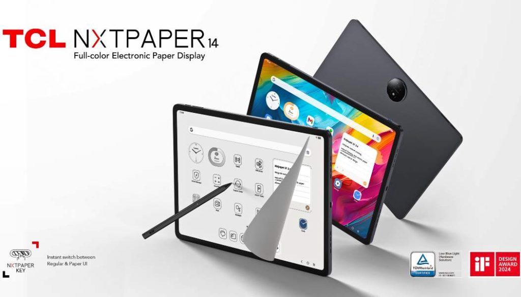 TCL NXTPAPER 14 primera tablet con NXTPAPER 3.0, ya disponible