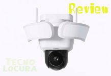 AOSU Floodlight Cam Pro REVIEW 🥇 La cámara de seguridad Todo-en-Uno AOSU Floodlight Cam Pro portada