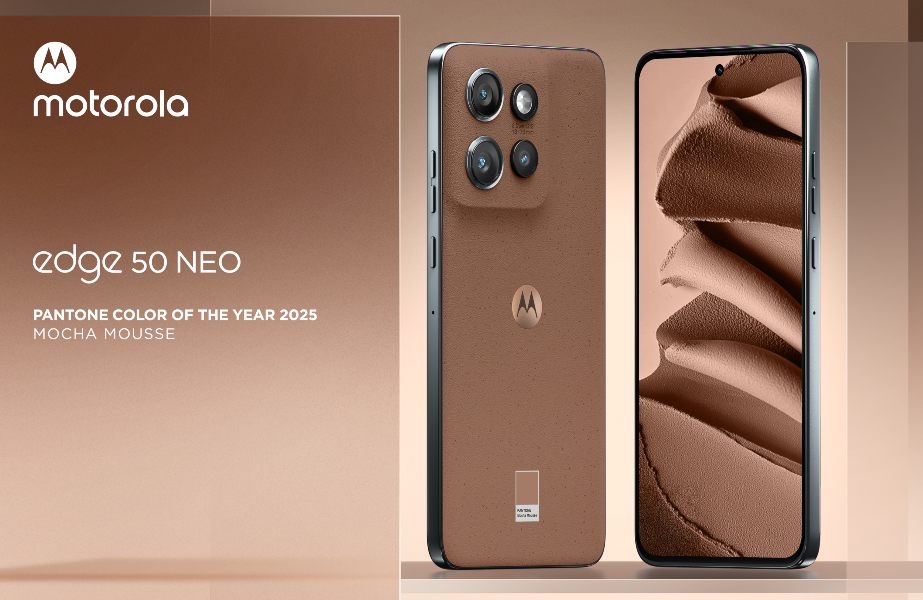 razr 50 ultra y edge 50 neo Mocha Mousse, primeros con el lujoso Color Pantone 2025