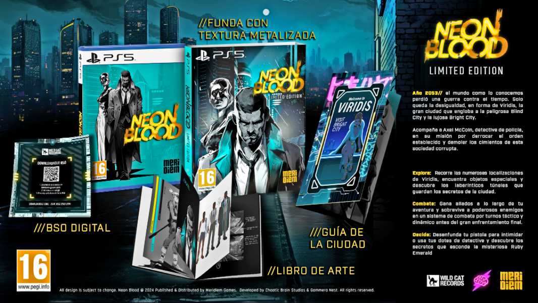 Neon Blood ya está disponible en PlayStation