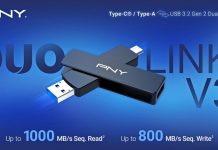 PNY DUO LINK V3 nueva unidad flash USB 3.2 Gen 2 Type-C OTG PNY DUO LINK V3