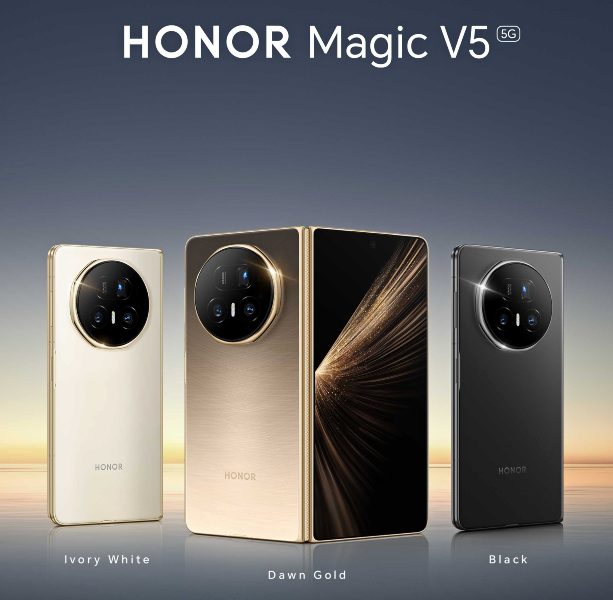 El smartphone plegable más fino: HONOR Magic V5