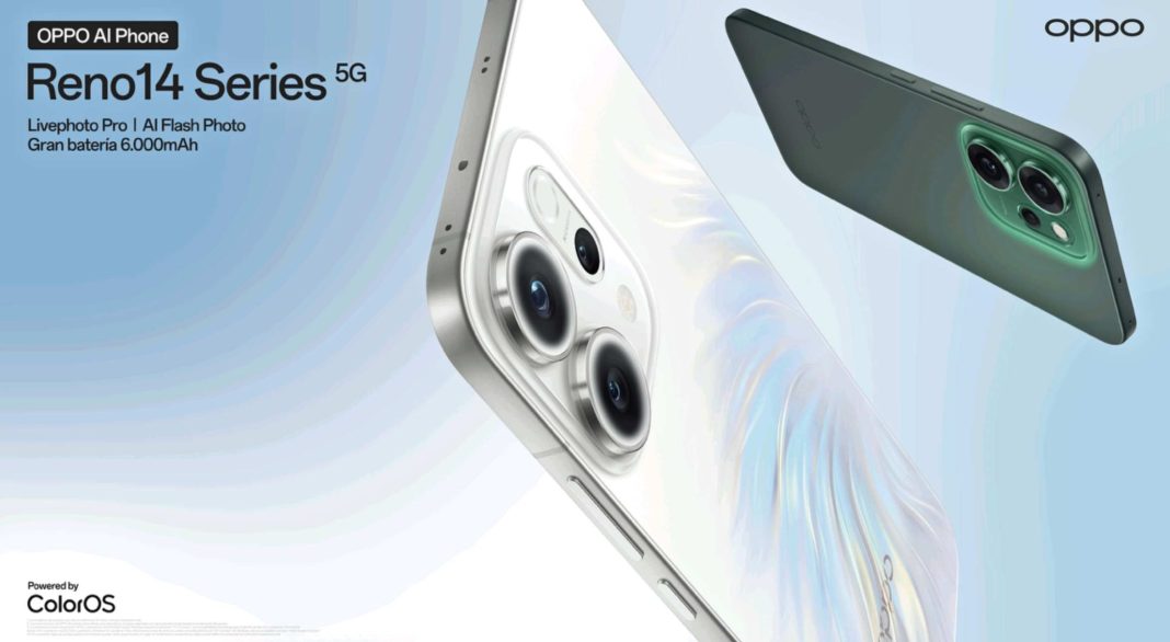 OPPO Reno14 5G, Reno14 F 5G y Reno14 FS 5G son presentados