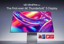 Primer monitor 6K del mundo con Thunderbolt 5 LG UltraFine evo 6K - Primer monitor 6K del mundo con Thunderbolt 5