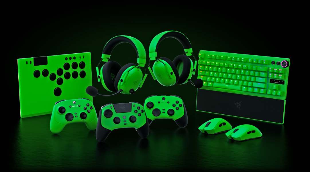 Colección Esports Green, icónico verde RAZER