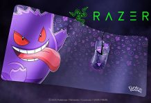 Razer Pokémon Gengar: la colección se amplía Razer Pokémon Gengar