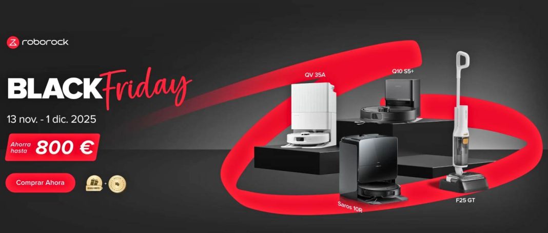 Roborock hace historia en el Black Friday 2025