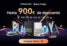 Las mayores ofertas del año de Dreame por Black Friday ¡-900€! Las mayores ofertas del año de Dreame por Black Friday ¡-900€!