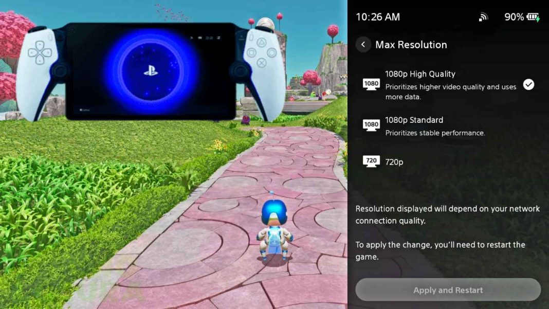 PlayStation-Portal-modo-1080p-Alta-calidad-TECNOLOCURA PlayStation Portal añade el modo 1080p Alta calidad