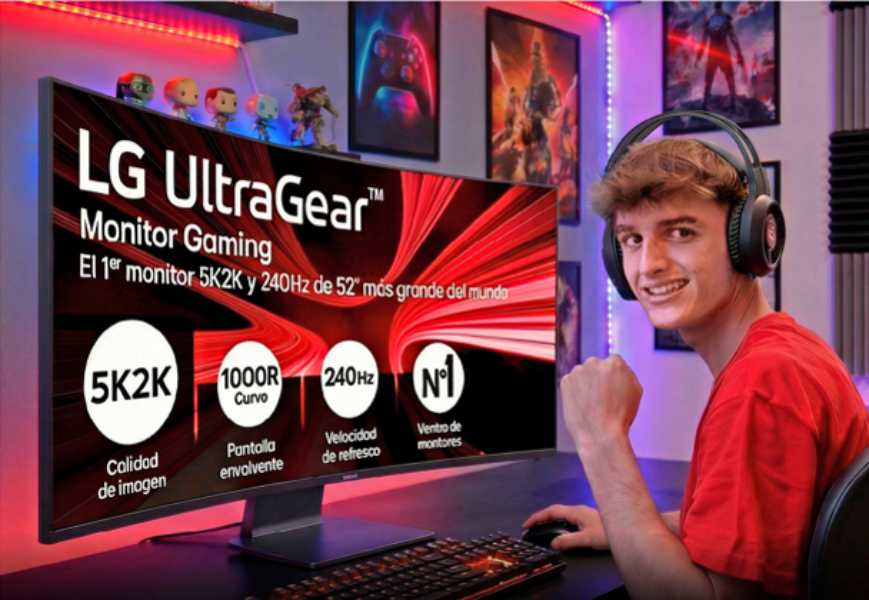 El monitor 5K2K más grande del mundo - LG UltraGear 52G930B