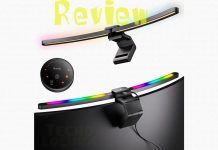 Quntis Curved Monitor Light Bar REVIEW 🥇 Iluminación perfecta para monitor curvo Quntis Curved Monitor Light Bar - TECNOLOCURA